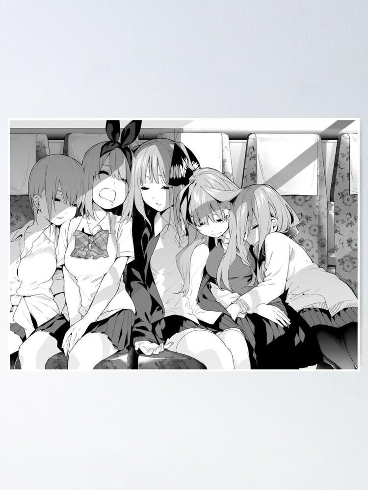 Nakano Quintuplets 5 - Toubun no Hanayome Poster for Sale by Kami-Anime