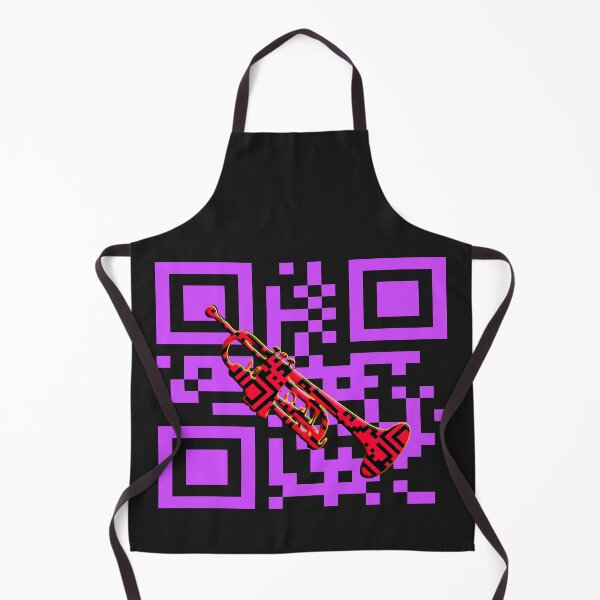 Aperçu de l'œuvre  TA TROMPETTE POUR TOUJOURS - SCANNE-MOI - GÉNÉRATEUR DE CODES QR créée et vendue par Ralek.