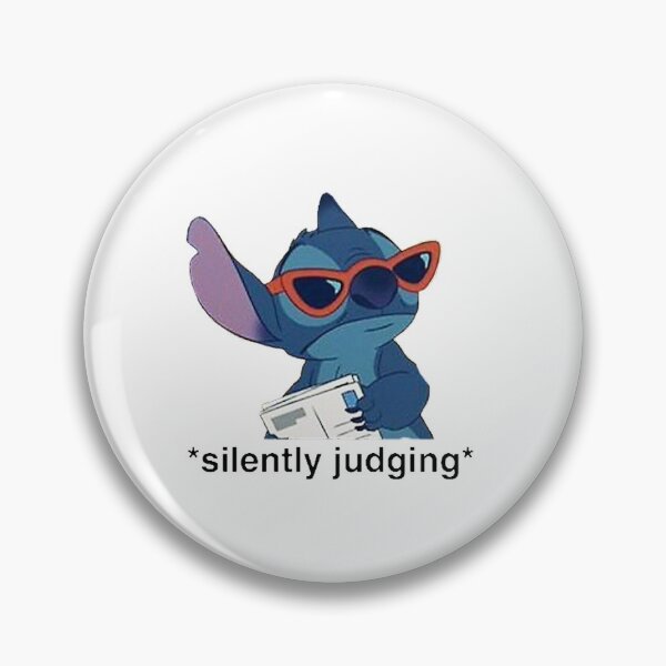Item preview, Stitch's Judgment - Stitch from 'Lilo and Stitch' designed and sold by senoritaval.