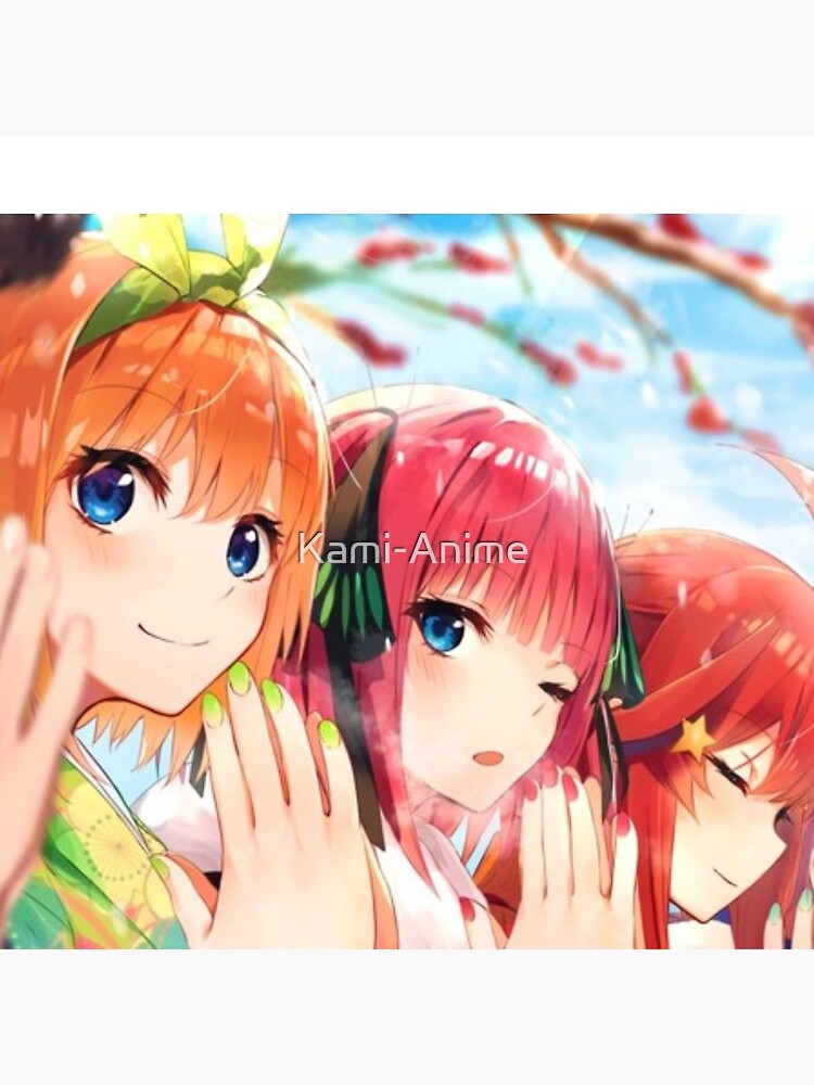 Nakano Quintuplets 5 - Toubun no Hanayome Poster for Sale by Kami-Anime