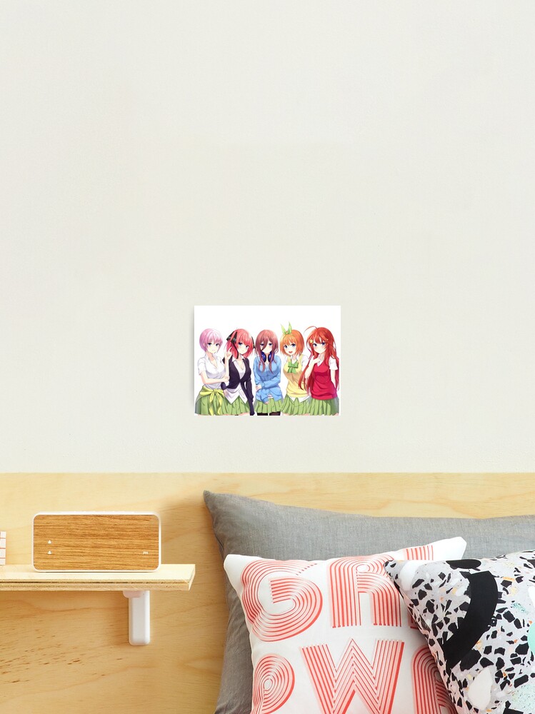 5Toubun no Hanayome - Quintuplets Photographic Print for Sale by