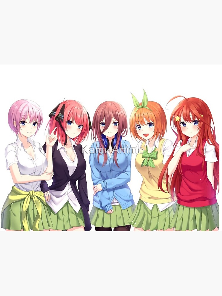 5Toubun no Hanayome - Quintuplets Postcard for Sale by Kami-Anime