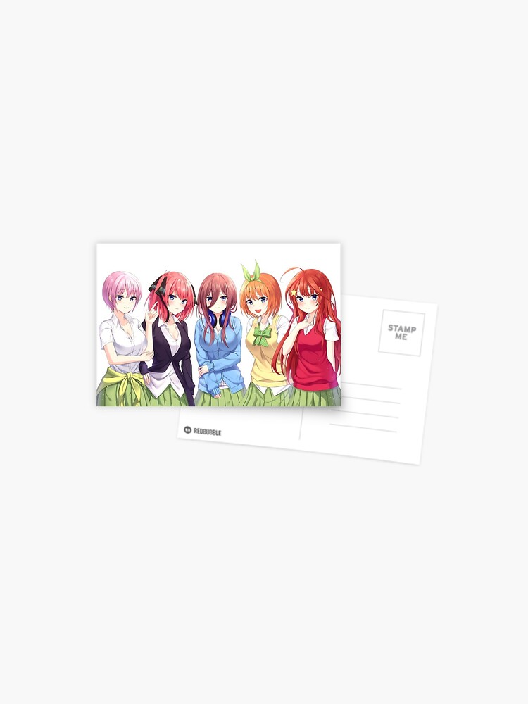 5Toubun no Hanayome - Quintuplets Greeting Card for Sale by Kami-Anime