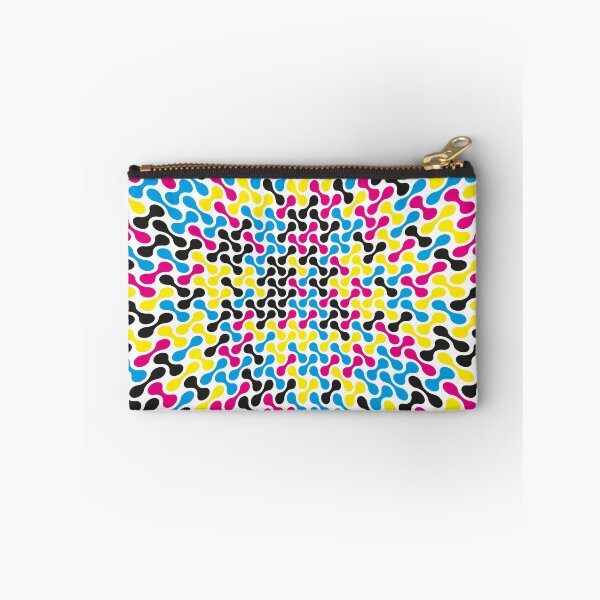 Item preview, CMYK Warped Metaballs Pattern (White) designed and sold by John Uttley.