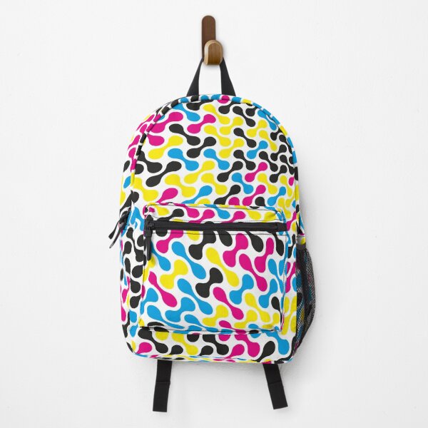 Item preview, CMYK Warped Metaballs Pattern (White) designed and sold by John Uttley.
