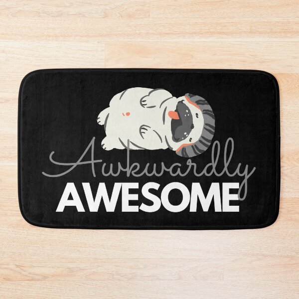Item preview, Awkwardly Awesome Pug Love designed and sold by LeonardoBotha.