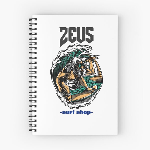 Item preview, zeus surf shop designed and sold by GttP.