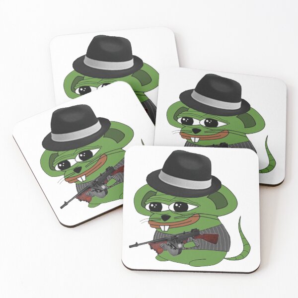 Item preview, Rat Pepe Gun T-Shirt designed and sold by johnGA.