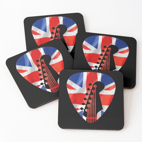 Item preview, Guitar Pick Union Jack Flag Guitarist Vintage I Have G A S  designed and sold by beatabea.
