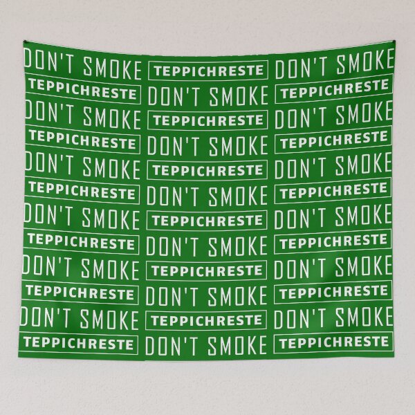 Item preview, Don't smoke Teppichreste designed and sold by NicoNicoNEET.