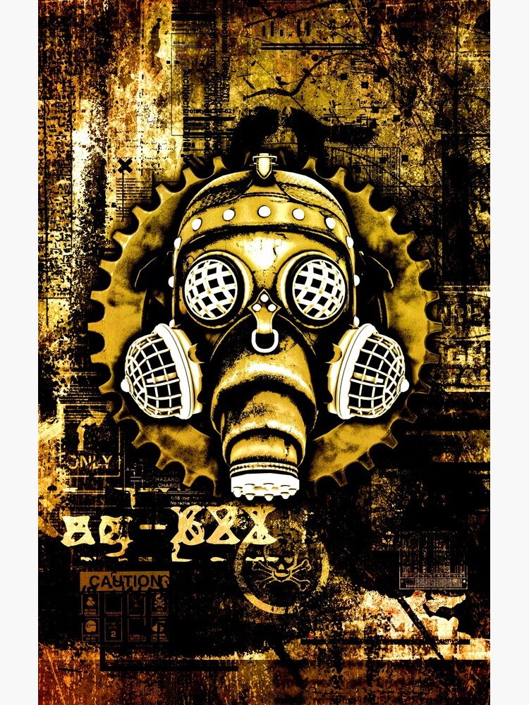Steampunk / Cyberpunk Gas Mask by SC001