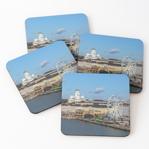 Item preview, Helsinki cityscape shot from water designed and sold by lena-maximova.