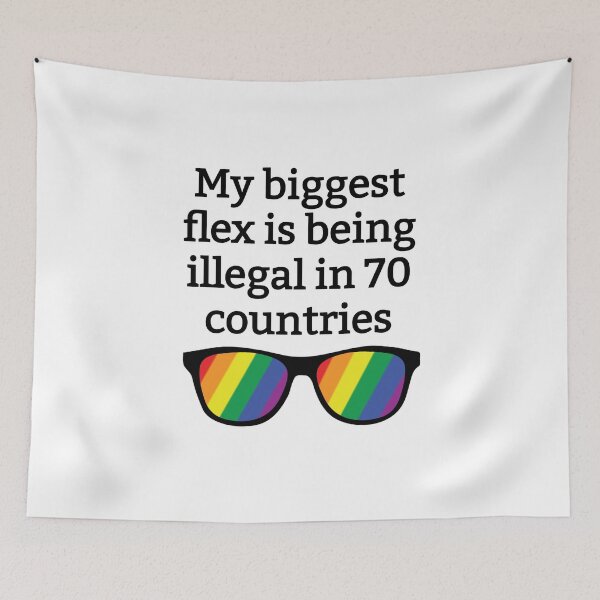 Item preview, Pride Themed Rainbow Sunglasses Quote designed and sold by MultifanArt1.