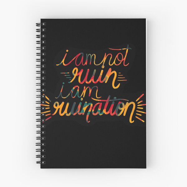 Item preview, I am not ruin, I am ruination | Shadow and Bone Quote | Netflix show | Leigh Bardugo | Grishaverse  designed and sold by scintillare.