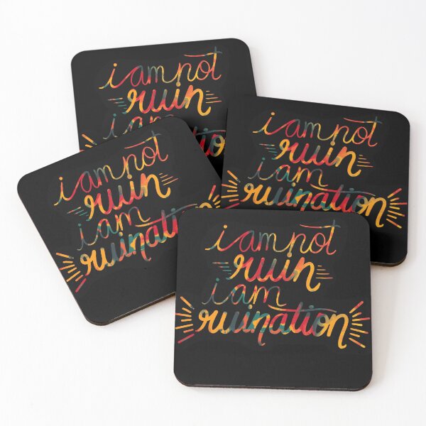 Item preview, I am not ruin, I am ruination | Shadow and Bone Quote | Netflix show | Leigh Bardugo | Grishaverse  designed and sold by scintillare.