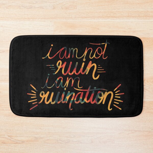 Item preview, No soy ruina, soy ruina | Cita de Sombra y Hueso | Programa de Netflix | Leigh Bardugo | Grishaverse designed and sold by scintillare.