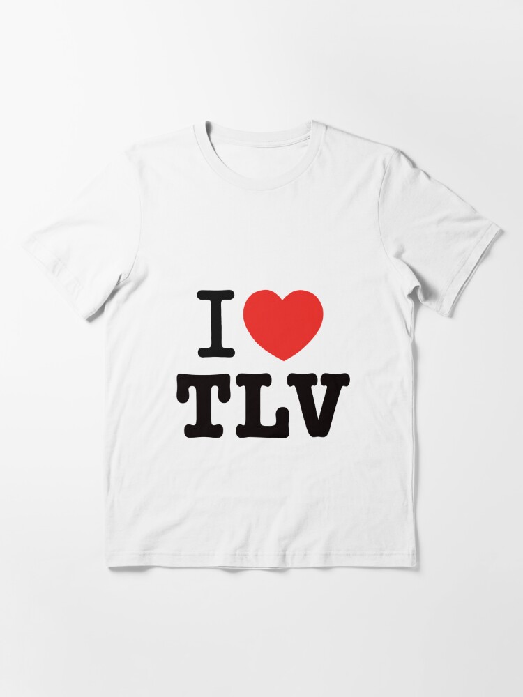 i love Aviv" Essential T-Shirt for Sale by Redbubble