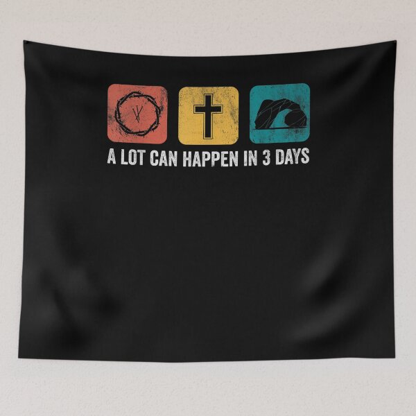 Item preview, Vintage A Lot Can Happen In 3 Days Bible Easter Christian  designed and sold by beatabea.