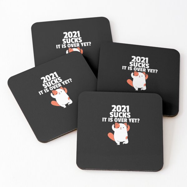 Item preview,  Katzen Design, 2021 sucks It is over yet? designed and sold by GLwithUs.