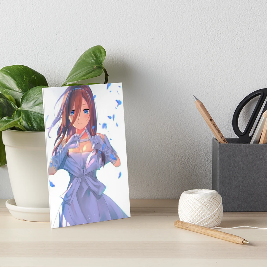 The Quintessential Quintuplets Characters Art Board Print for