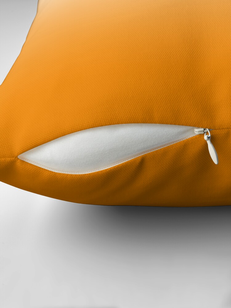 Thumbnail 2 of 4, Pillow, OMBRE Gradient Tangerine designed and sold by ozcushions.
