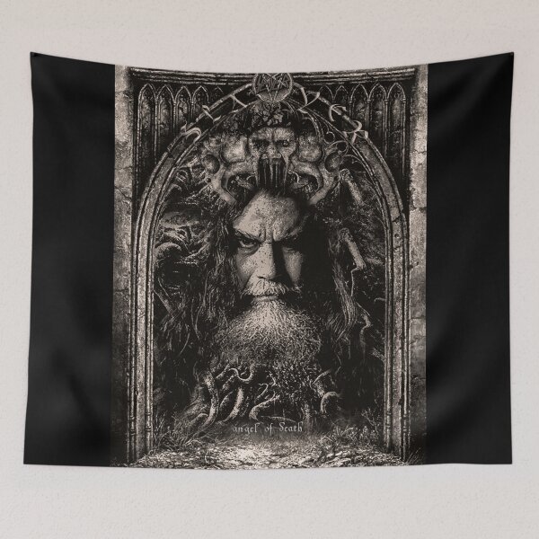 Item preview, Slayer - Angel of Death - Tom Araya  designed and sold by yuvimaginaria.