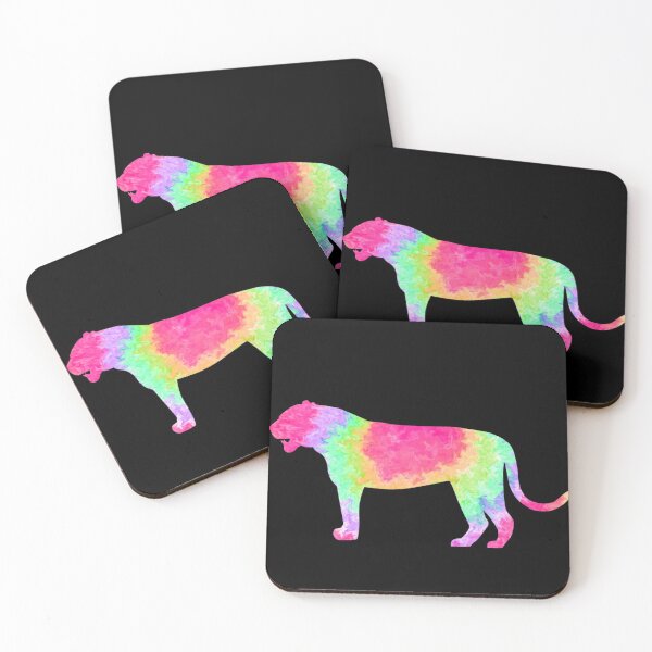 Artikelvorschau, Tie Dye Tiger - Krawatte gefärbt entworfen und verkauft von 1DaisyChainLane.