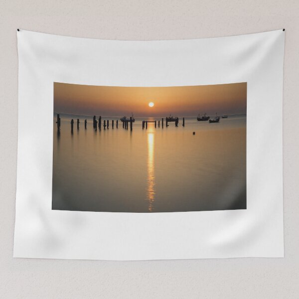 Item preview, Swanage pier sunrise in England designed and sold by M De Freitas.