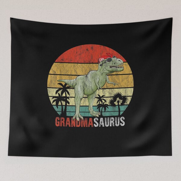 Item preview, Grandmasaurus T Rex Dinosaur Grandma Saurus Family Matching  designed and sold by beatabea.