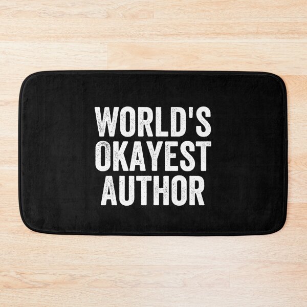 Item preview, World's Okayest Author Funny designed and sold by happinestSHOP.