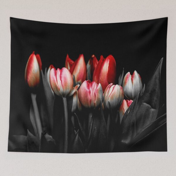 Item preview, Red and Black Tulips - 08 designed and sold by MisterSquid.