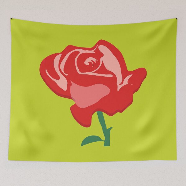 Item preview, one red rose designed and sold by zeroclover.