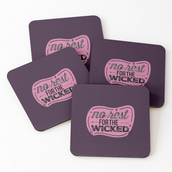 Item preview, No Rest For The Wicked designed and sold by redstitchlab.