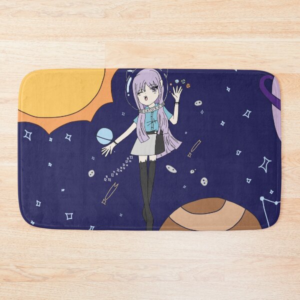 Item preview, Neko Space Cat Anime Girl designed and sold by STUDIO-72.