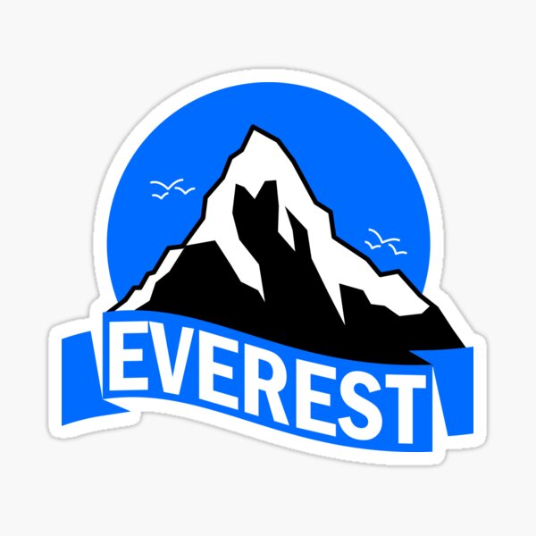 Mount Everest Sticker