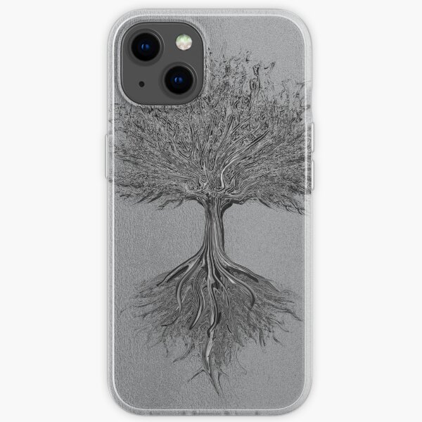 Chrome Tree iPhone Soft Case