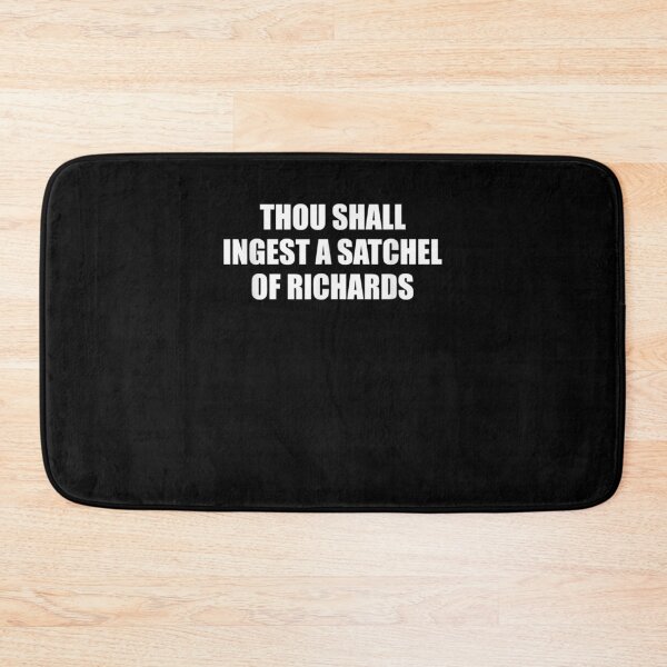 Item preview, Thou Shall Ingest A Satchel Of Richards  designed and sold by beatabea.