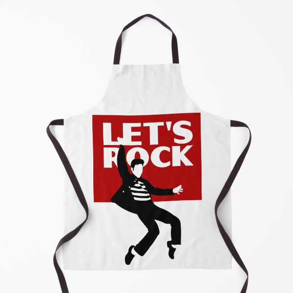 Item preview, Rock and Roll Jailhouse Elvis Minimalist art designed and sold by YouNeedKitch.