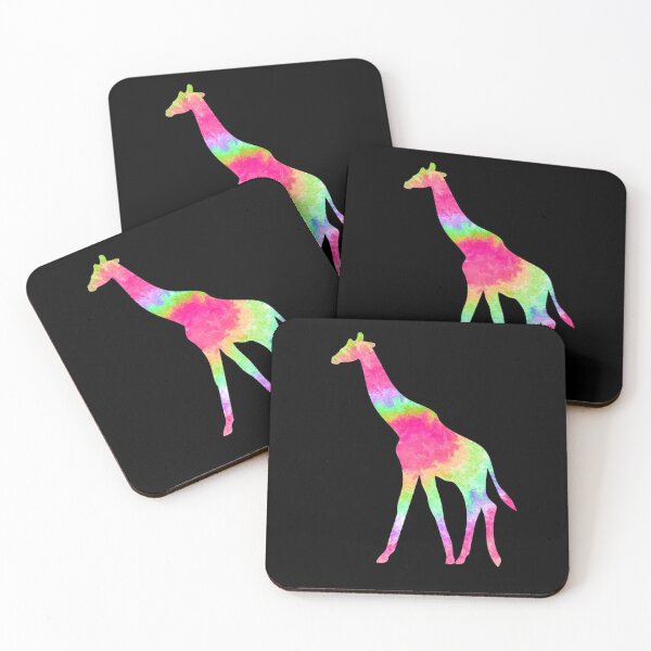 Artikelvorschau, Tie Dye Giraffe - Krawatte gefärbt entworfen und verkauft von 1DaisyChainLane.