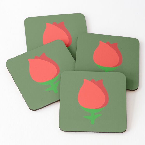 Item preview, red tulip flower designed and sold by zeroclover.