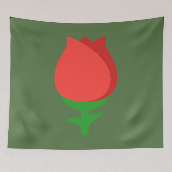 Item preview, red tulip flower designed and sold by zeroclover.