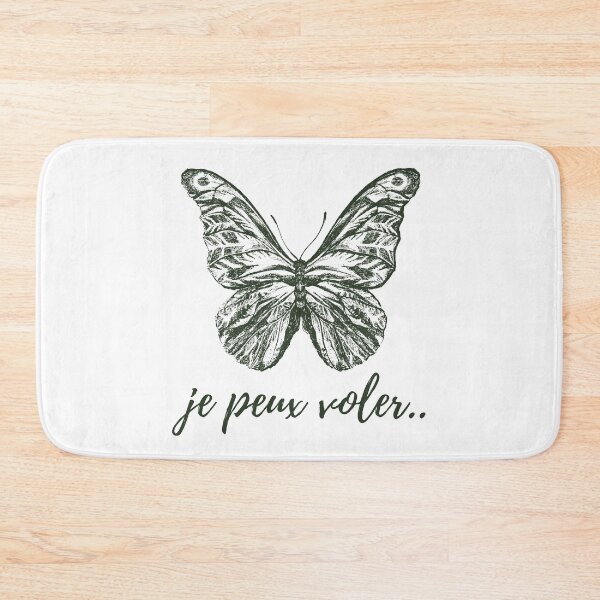 Aperçu de l'œuvre Je peux voler - citations françaises populaires pour les amoureux, cadeaux à thème (vert) créée et vendue par RebelliousRosee.