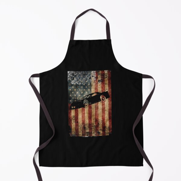 Item preview, Dirt Late Model American Flag Car Dirt Track Racing designed and sold by Ginger217.
