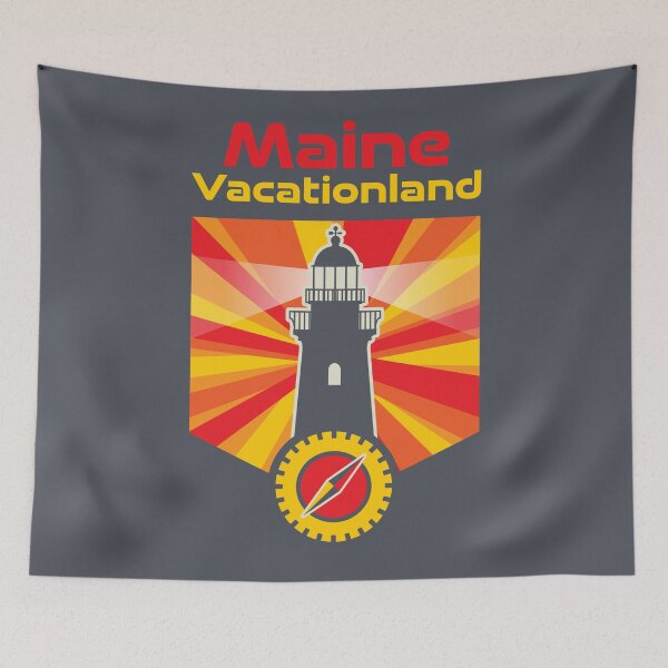 Item preview, Maine, Vacationland designed and sold by studio838.