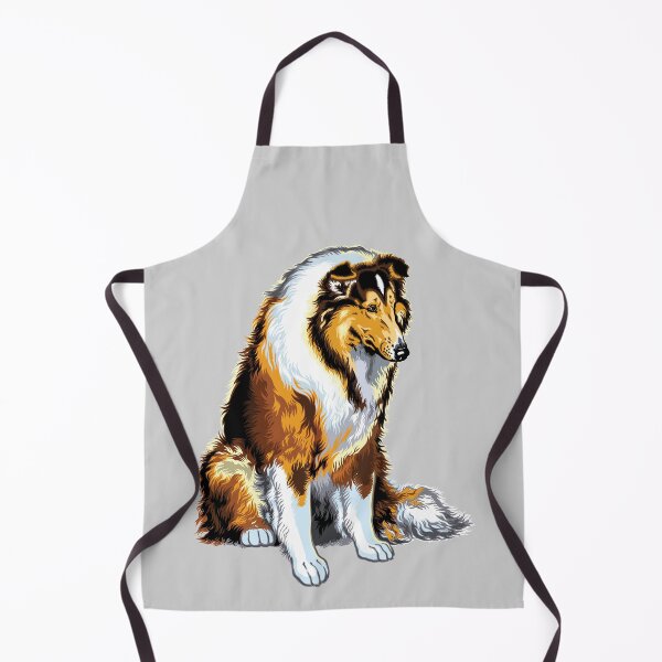 Item preview, Collie Scottish Shepherd Illustration designed and sold by Kids-Playground.