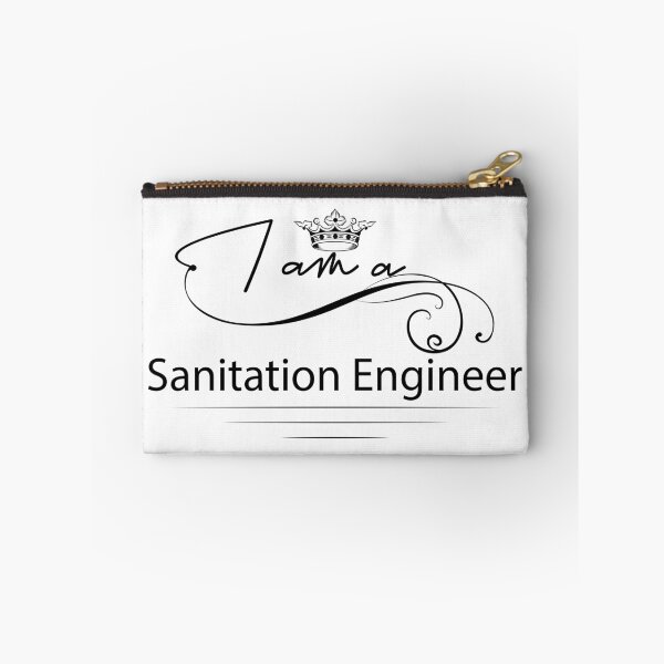 Item preview, sanitation engineer designed and sold by MHDesignstore.