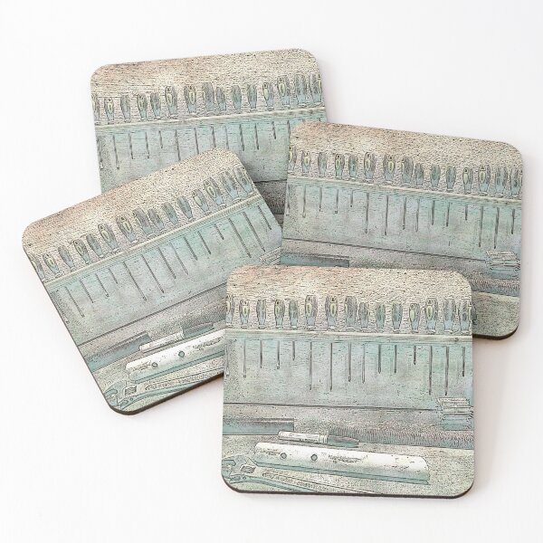 Item preview, Organized Workbench - Screwdrivers designed and sold by Leslie Montgomery Art.