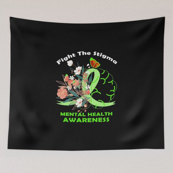 Item preview, Mental Health Awareness, Fight The Stigma designed and sold by oussimakh.