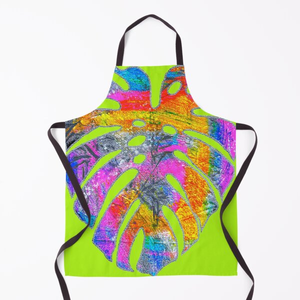 Item preview, Monstera Wild - acrylic painting designed and sold by PixelPalmer.