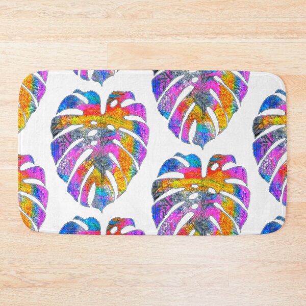 Item preview, Monstera Wild - acrylic painting designed and sold by PixelPalmer.